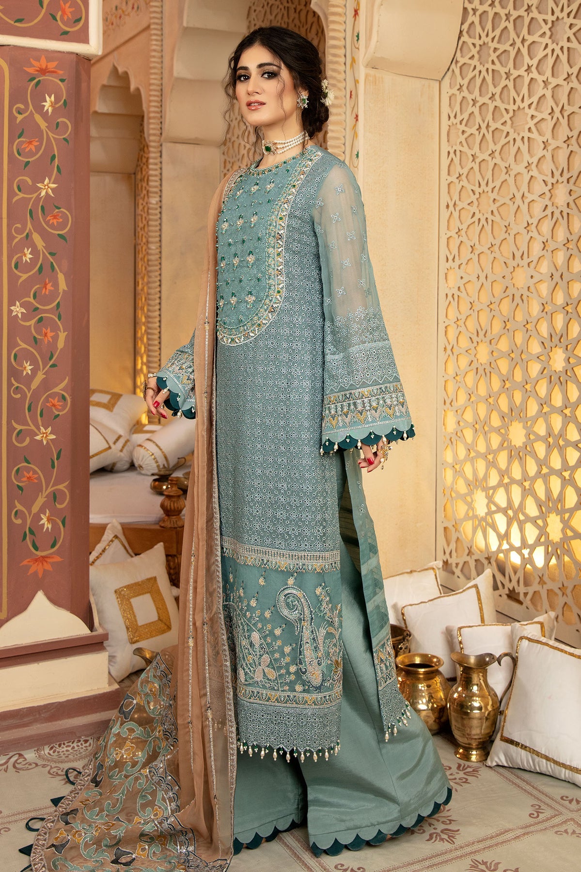 Adan`s Libas Raviah Emb Chiffon`22 D#05