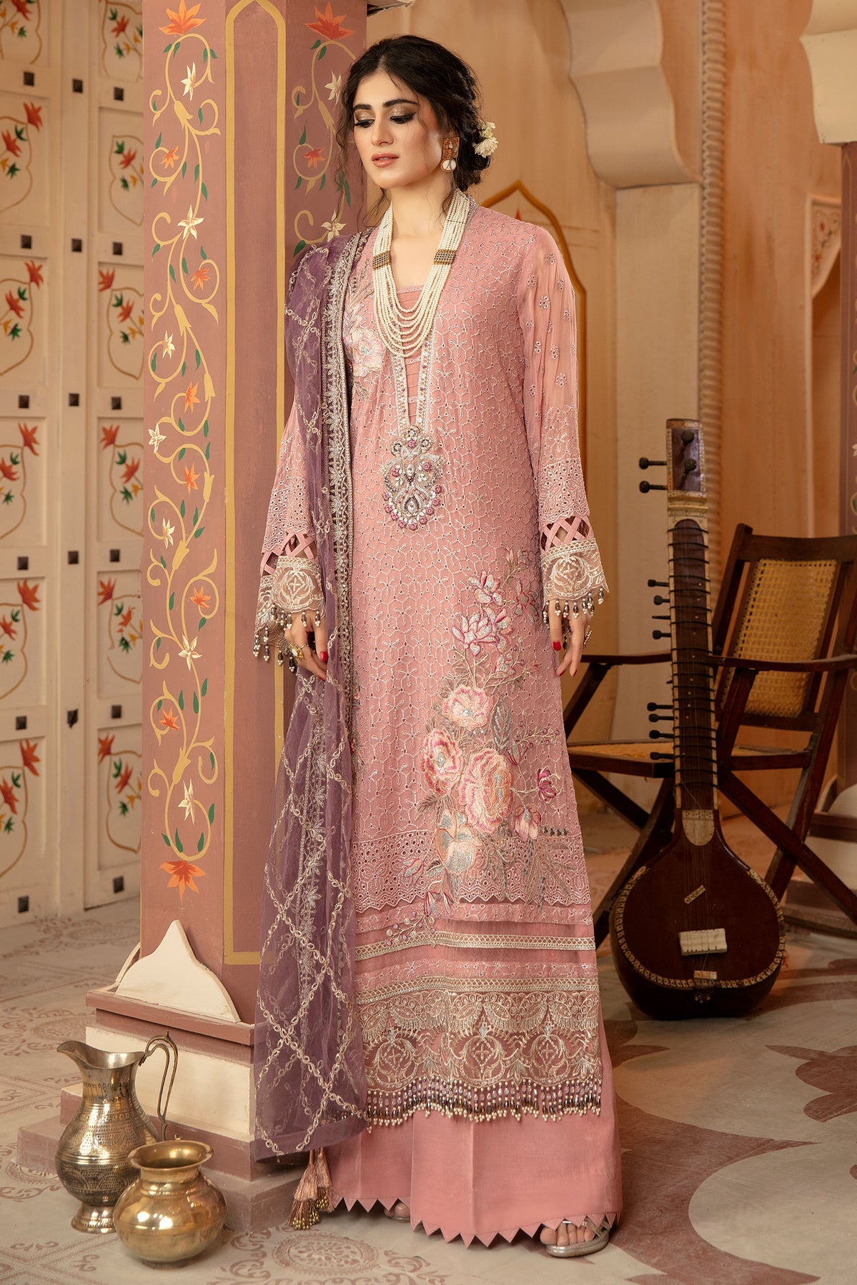 Adan`s Libas Raviah Emb Chiffon`22 D#06