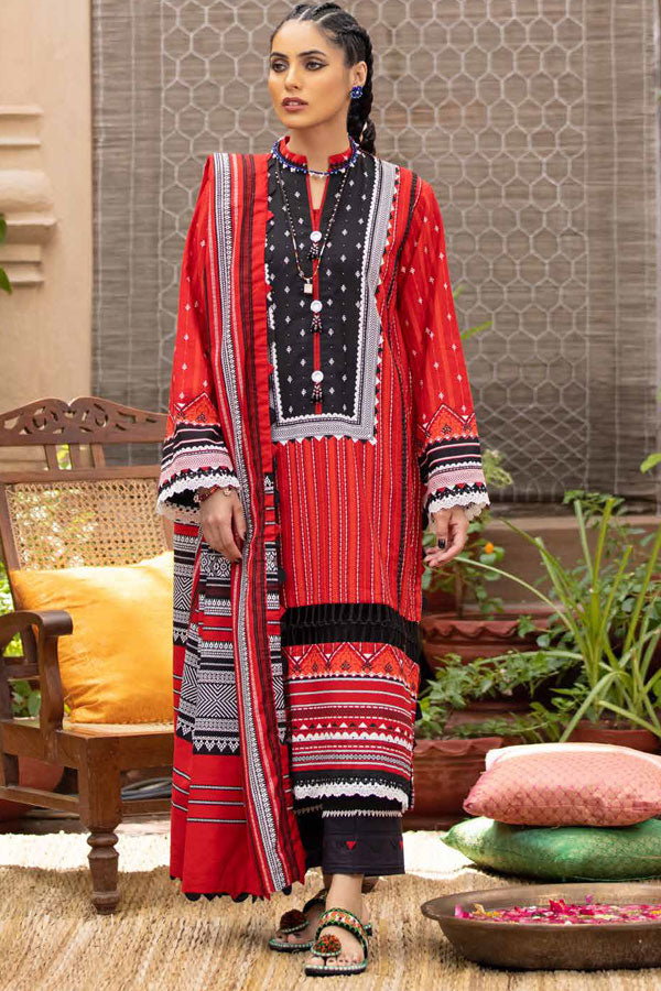 Gul Ahmed Winter Collection`21 K12004 Tradition Stores