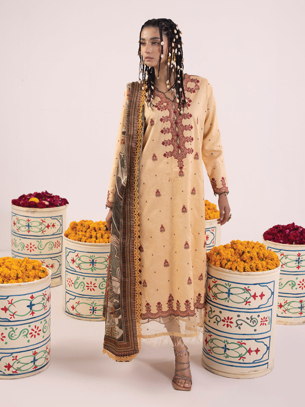 Faiza Faisal Rangeeli Lawn'24 (Gulabo)