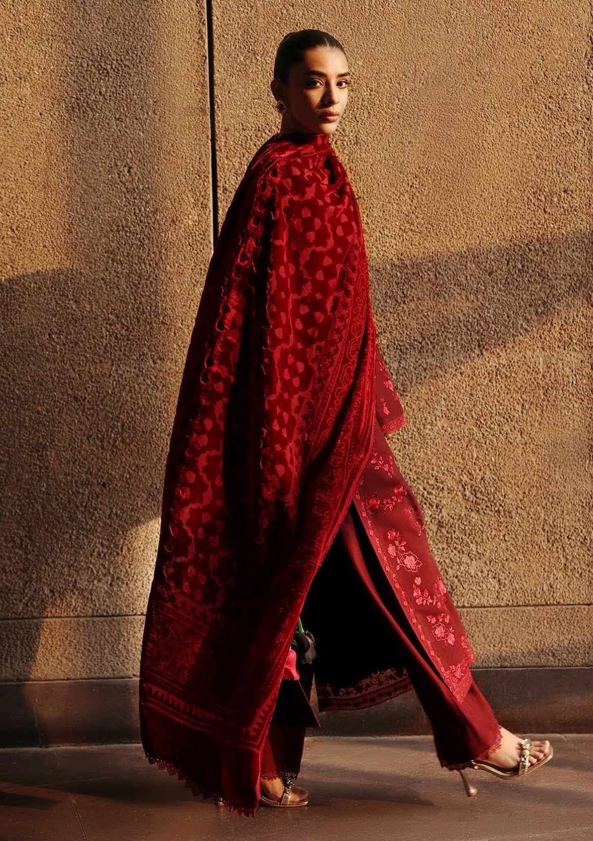 Raj Bari P/Winter Shawl`25 D#04