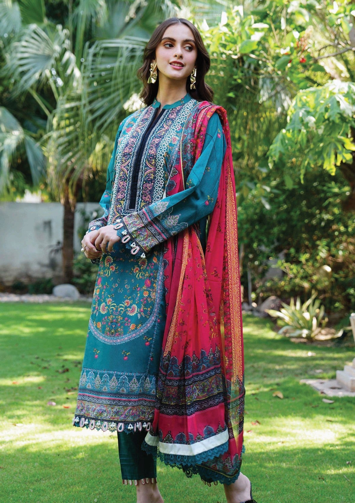 Meerak Summer Wine Lawn'25 (Verde)