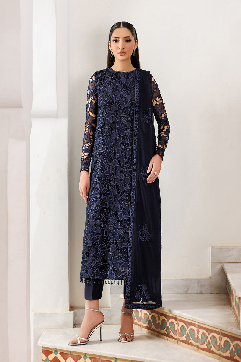 Zarif Nourah Emb Organza`26 D#02 SARAYA