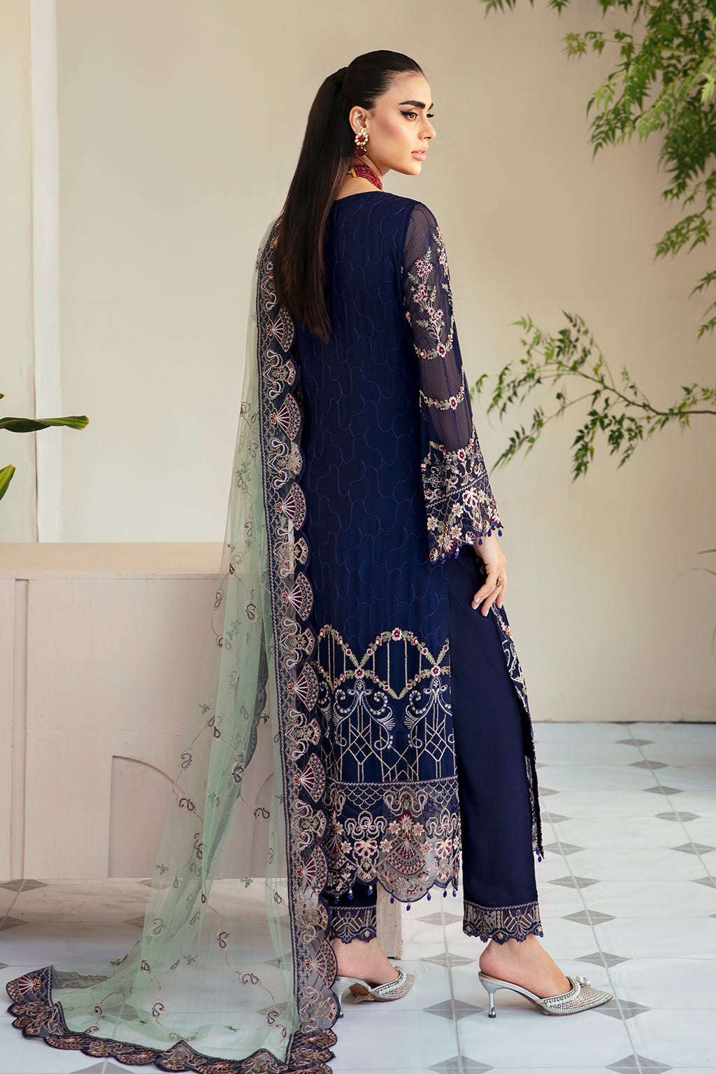Ramsha Dastoor Chiffon`25 Vol-1 P#110