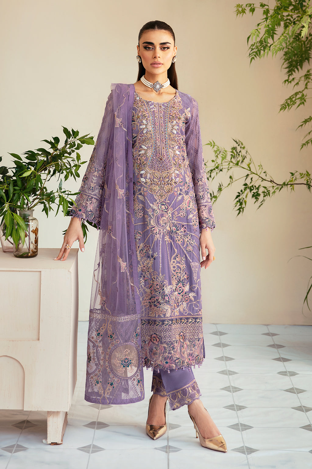 Ramsha Dastoor Chiffon`25 Vol-1 P#104
