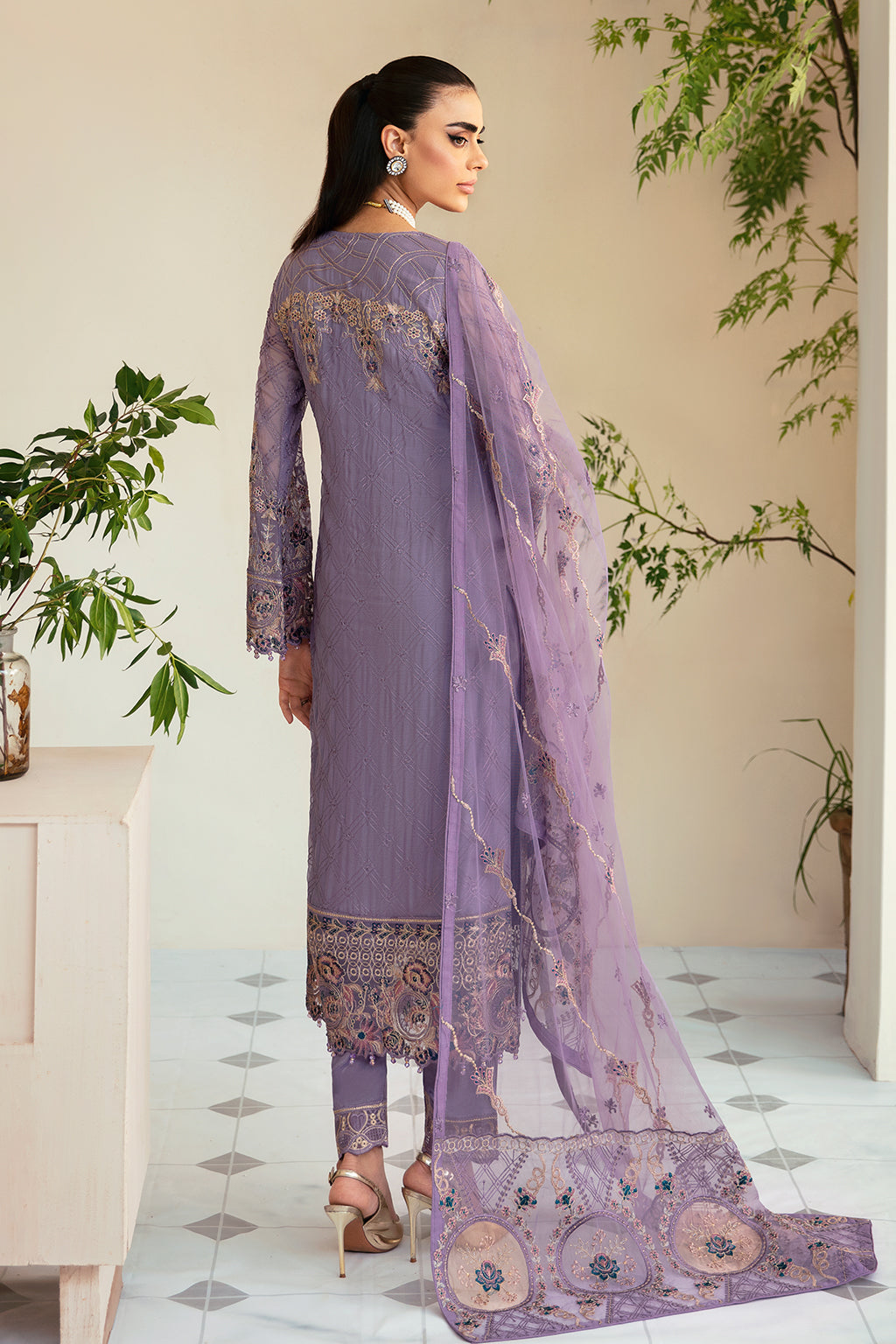 Ramsha Dastoor Chiffon`25 Vol-1 P#104