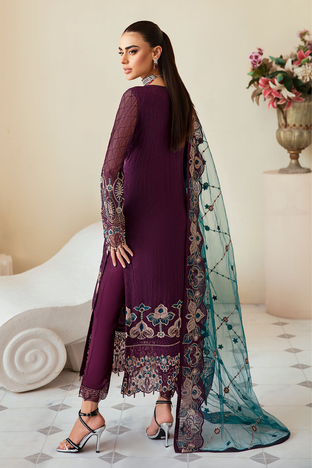 Ramsha Dastoor Chiffon`25 Vol-1 P#102