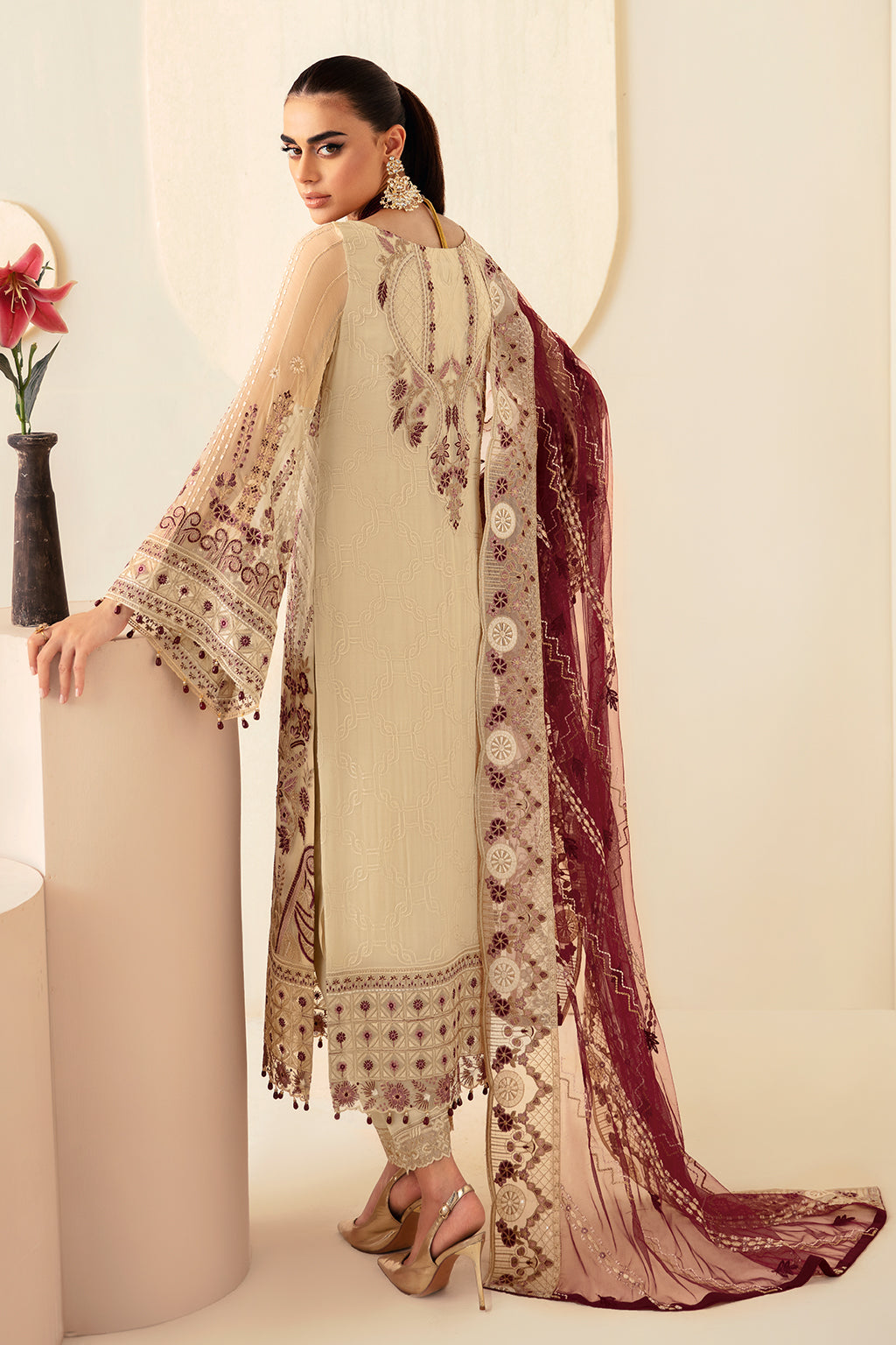 Ramsha Dastoor Chiffon`25 Vol-1 P#103