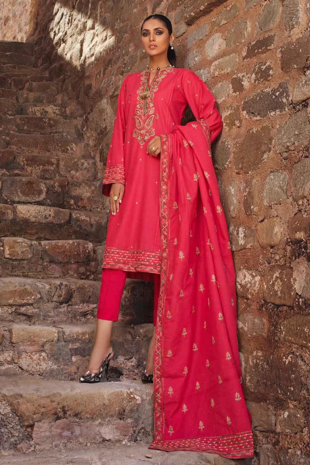 Gul Ahmed Winter Collection`21 AY 12010 Tradition Stores