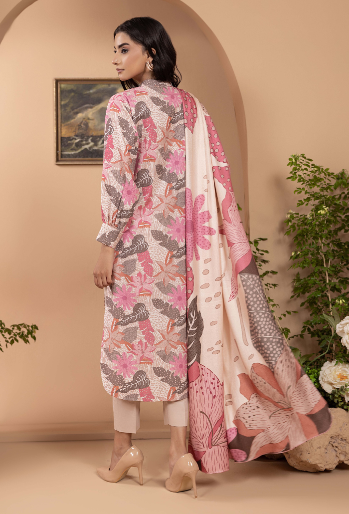 Hamdam Zara Khaddar W/Shawl'24 D#9