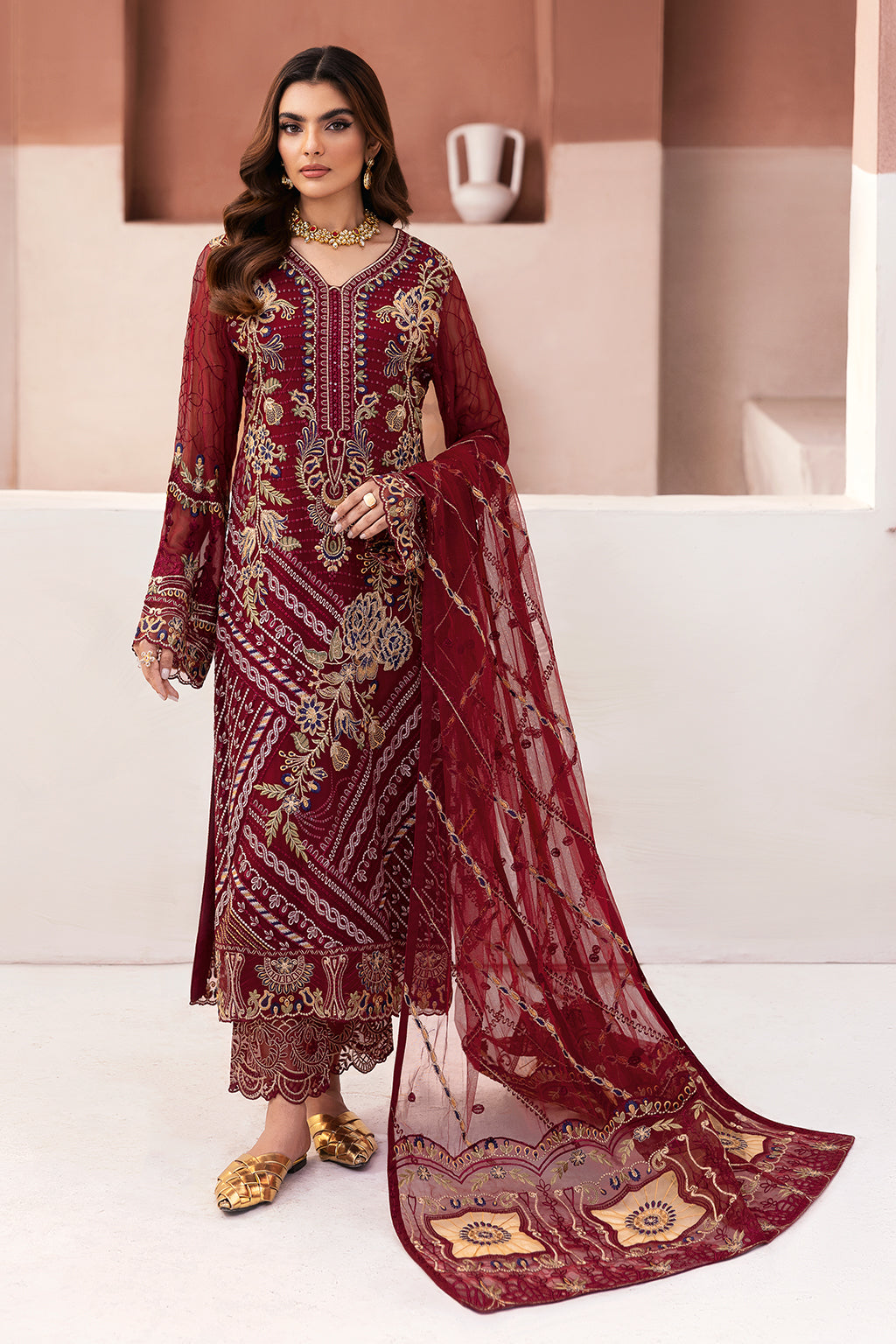 Ramsha Arzoo Chiffon`25 Vol-1 D#106