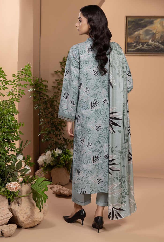 Hamdam Zara Khaddar W/Shawl'24 D#1