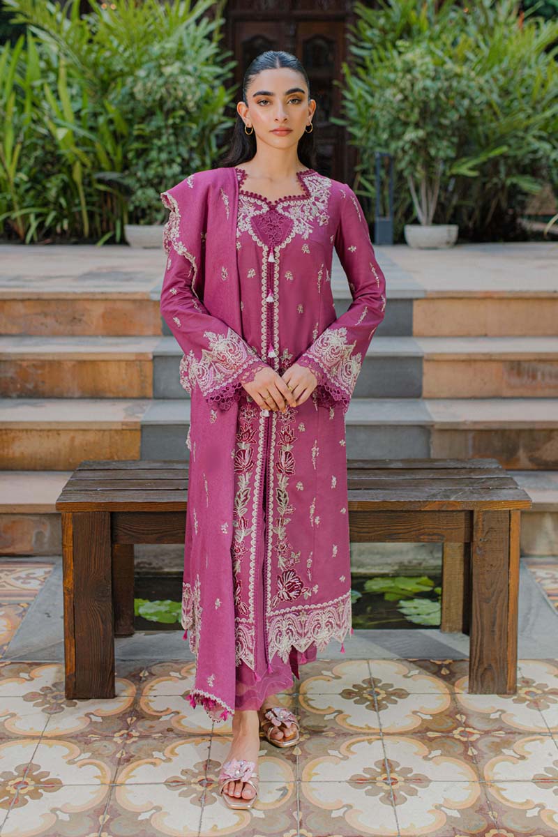 Qalamkar Qline L/Peach Linen`23 WL#3