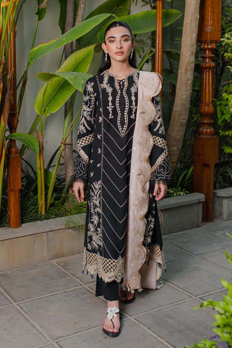 Qalamkar Qline L/Peach Linen`23 WL#1