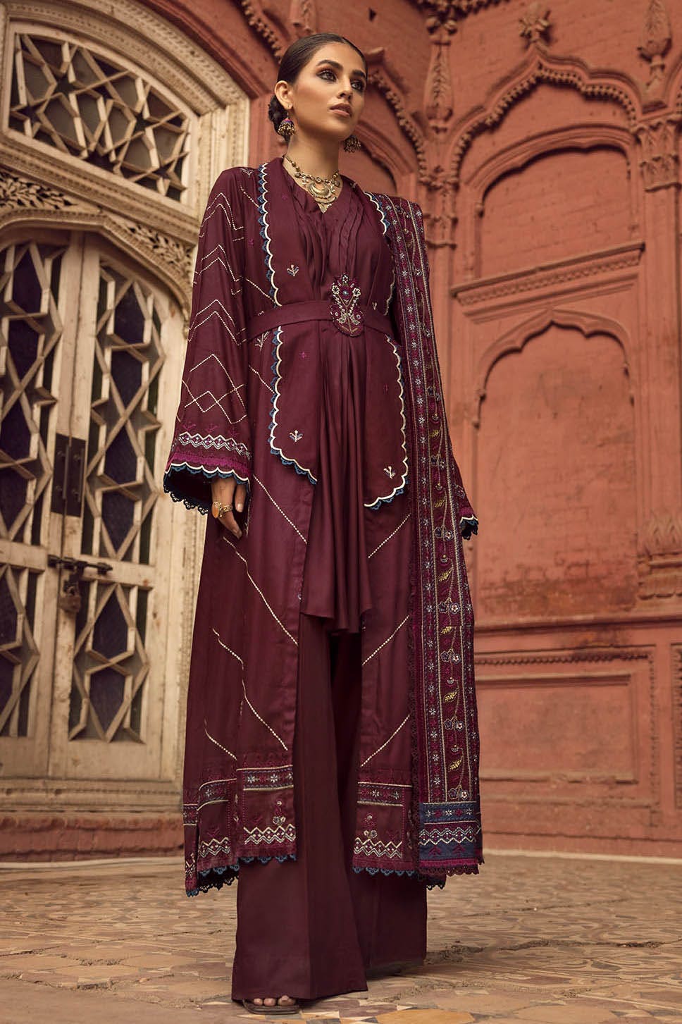 Gul Ahmed Winter Collection`22 LT#22002