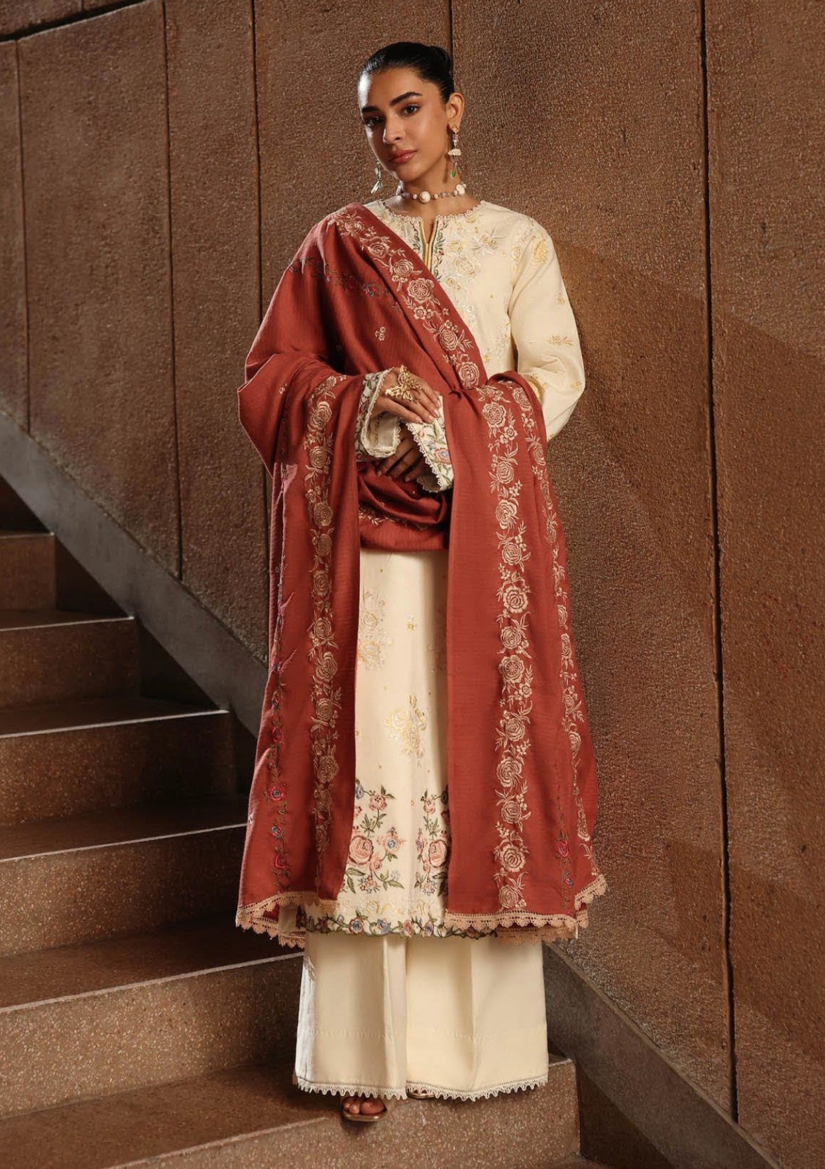 Raj Bari P/Winter Shawl`25 D#11