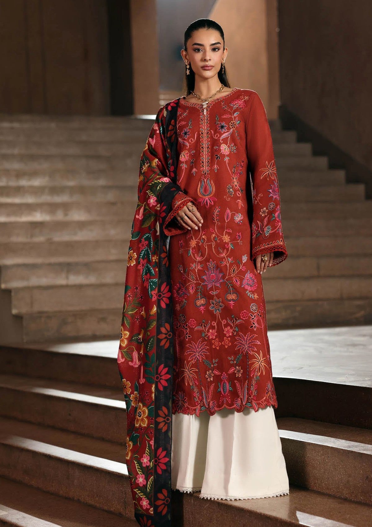 Raj Bari P/Winter Shawl`25 D#10