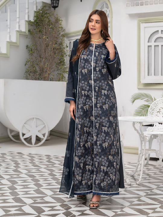 Feroza Fizza Luxury Lawn'24 D#10