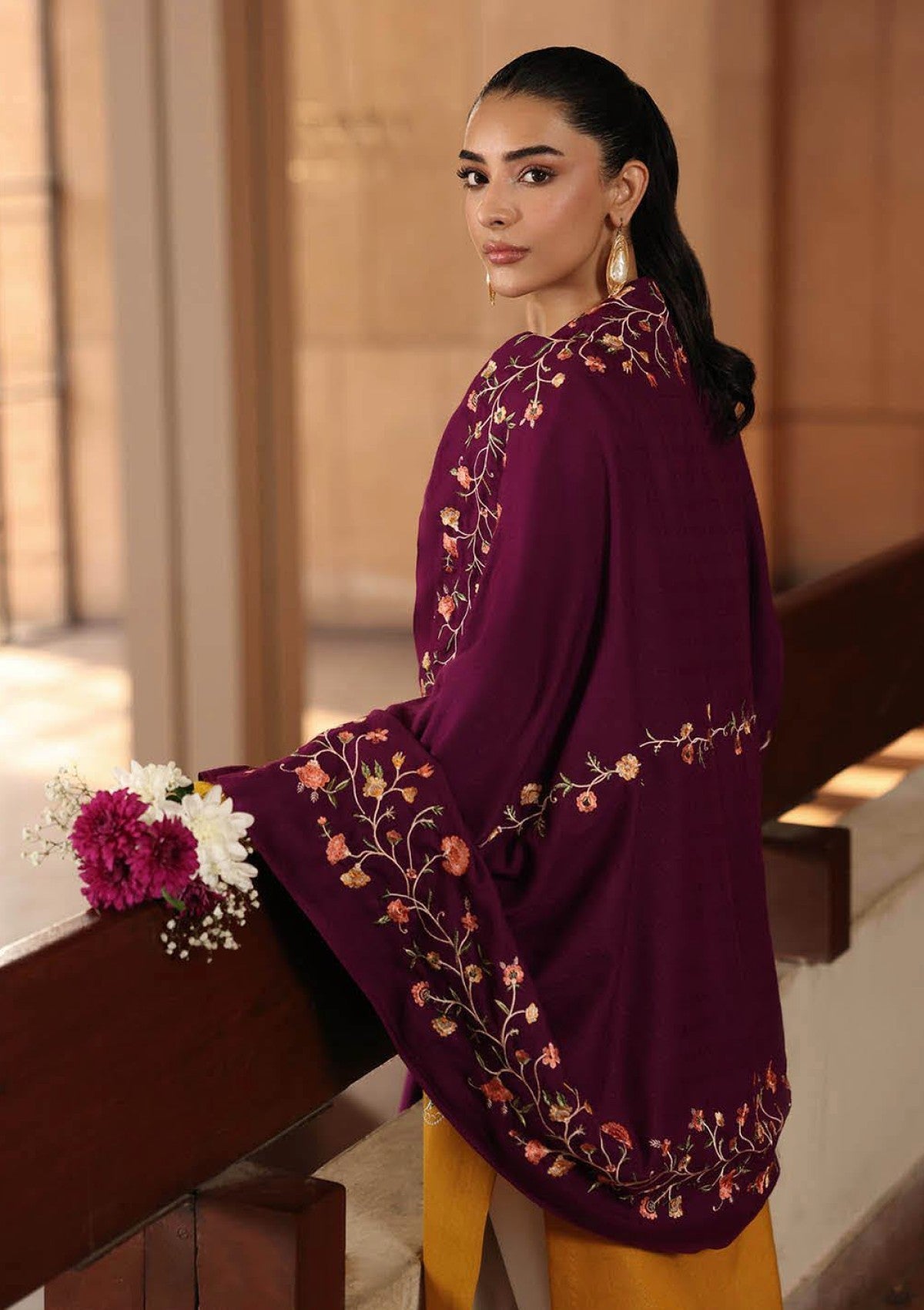 Raj Bari P/Winter Shawl`25 D#03