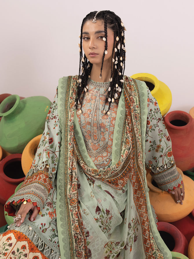 Faiza Faisal Rangeeli Lawn'24 (Chambeli)