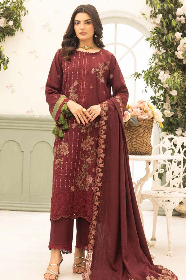 Shaista Festive Emb Peach'26 D#116