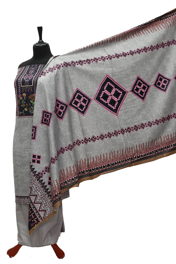 AA Print Linen'21 D#2721 (Grey)