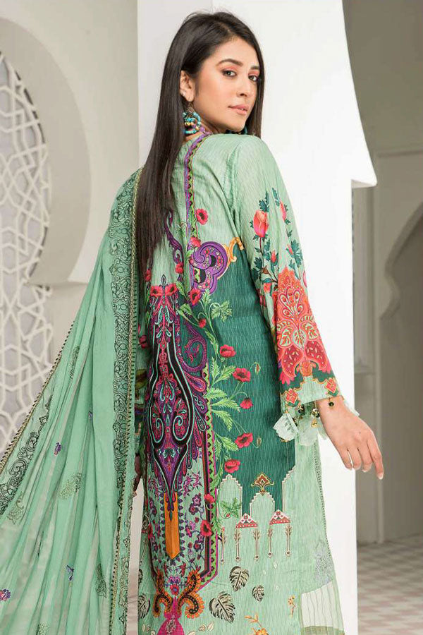 AB Noor Digital Emb Lawn`22 D#2