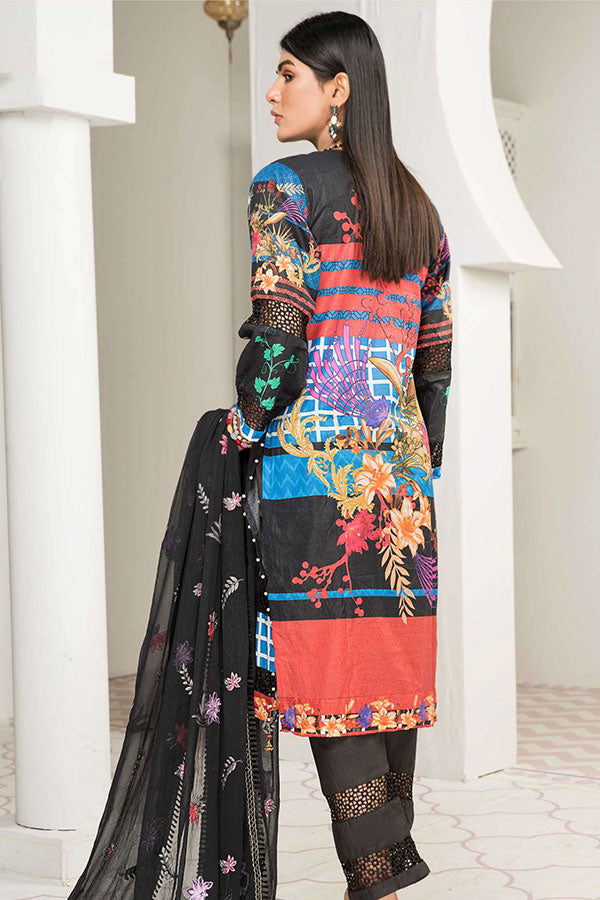 AB Noor Digital Emb Lawn`22 D#6-B