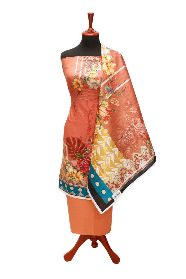 Abrish D/Classic Lawn`22 D#709 D Peach