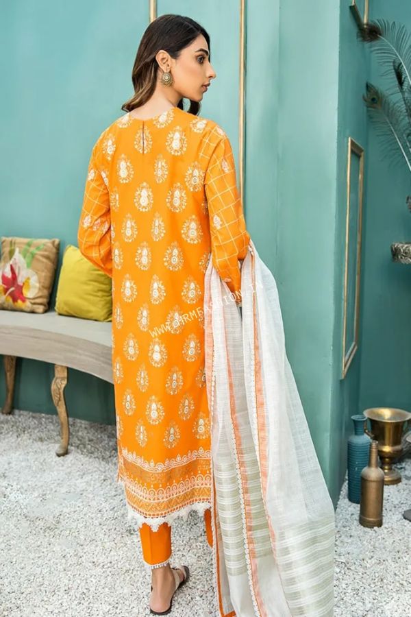 Aabyaan Luxury Lawn'21 AL#8