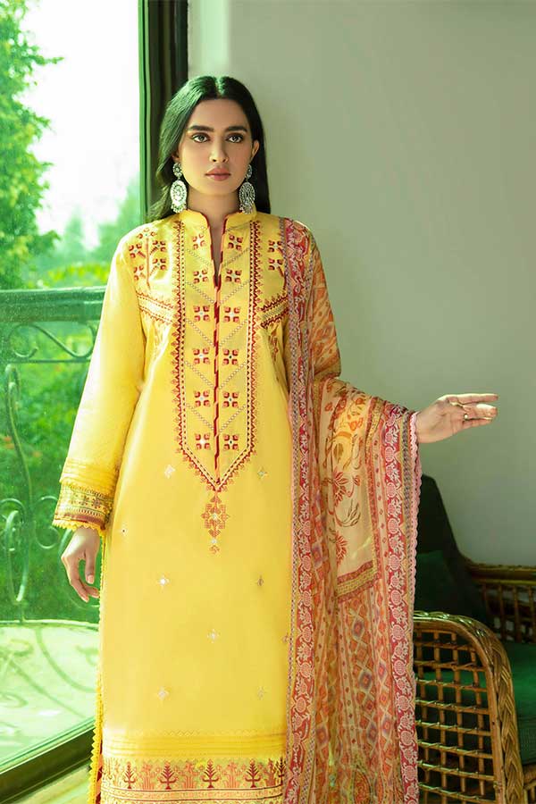 Aabyaan luxury lawn Collection'22 AL#07