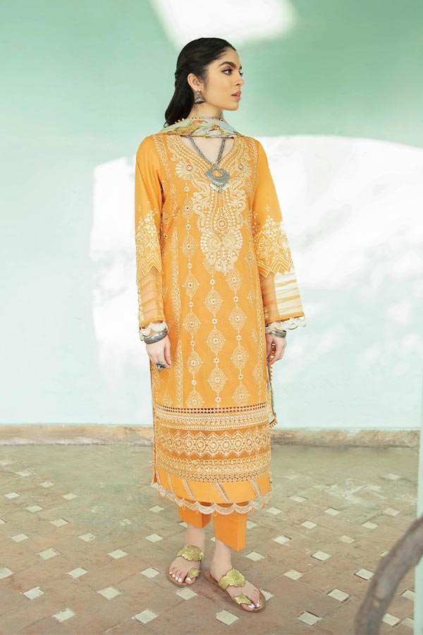Aabyaan luxury lawn Collection'22 AL#08