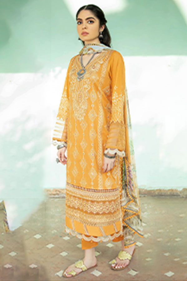 Aabyaan luxury lawn Collection'22 AL#08