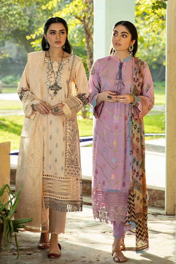 Aabyaan luxury lawn Collection'22 AL#11