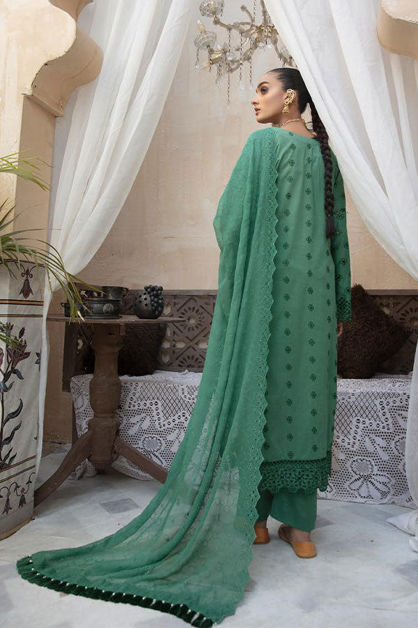 Aafreen C/Kari Emb Lawn`22 D#03 (Vol-1)