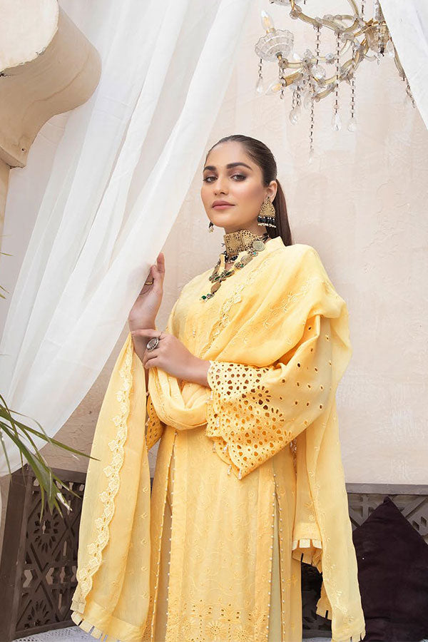 Aafreen C/Kari Emb Lawn`22 D#09 (Vol-1)