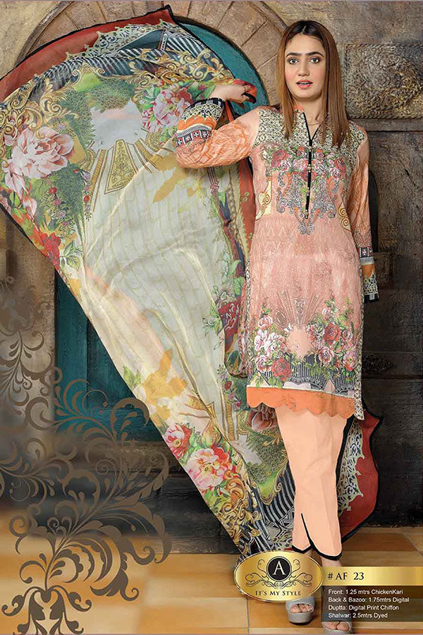 Aafreen Chikankari Emb`20 AF#23