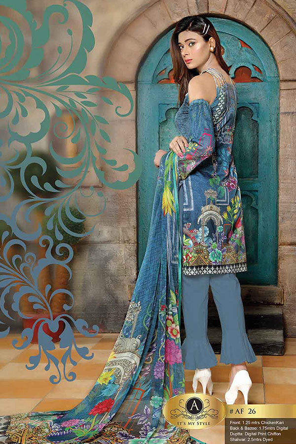 Aafreen Chikankari Emb`20 AF#26