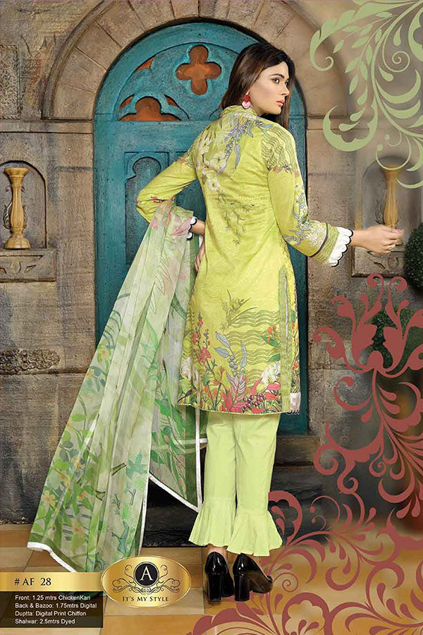 Aafreen Chikankari Emb`20 AF#28