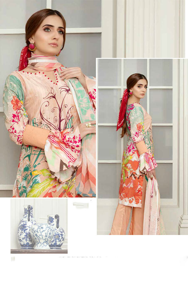 Aafreen Emb C/Kari Linen`20 (Vol-2) AF#95
