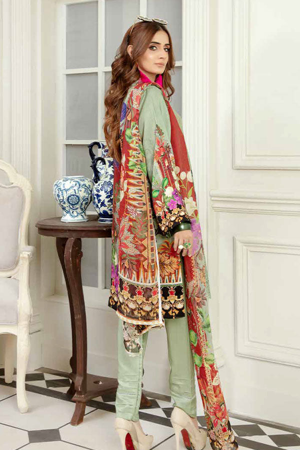 Aafreen Emb C/Kari Linen`20 (Vol-2) AF#97