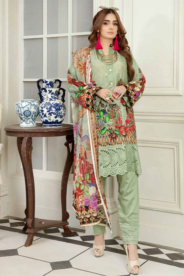 Aafreen Emb C/Kari Linen`20 (Vol-2) AF#97