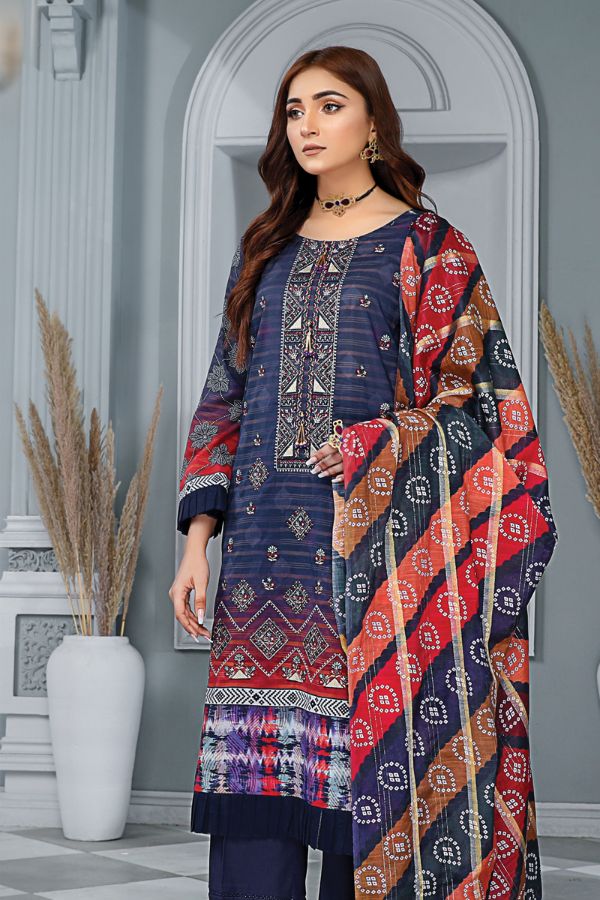 Afreen By Aalaya Emb Lawn`23 D#09