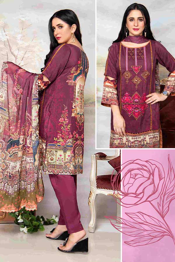 Aalaya Emb Viscose'20 Vol-9 D#04