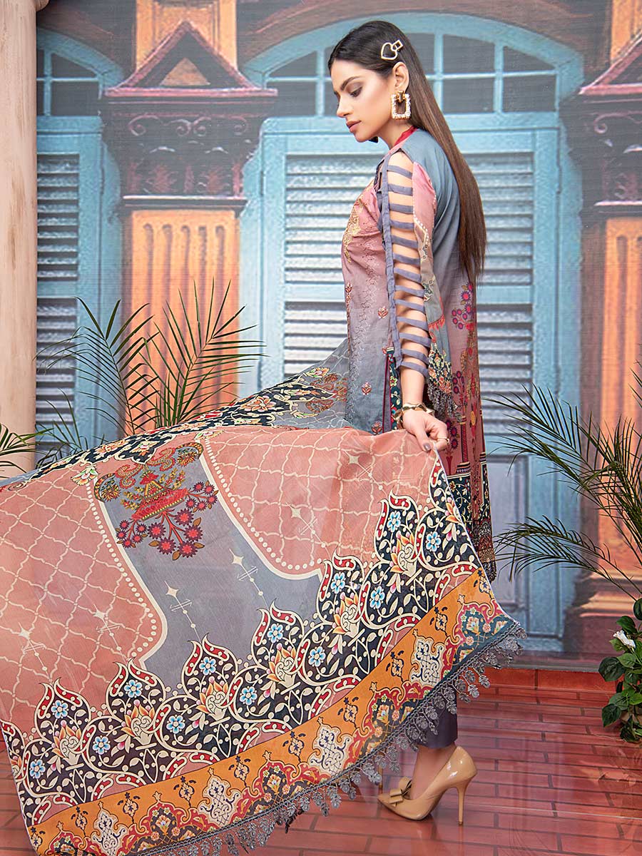 Aalaya Premium Emb Lawn`21 Vol 6 D#7