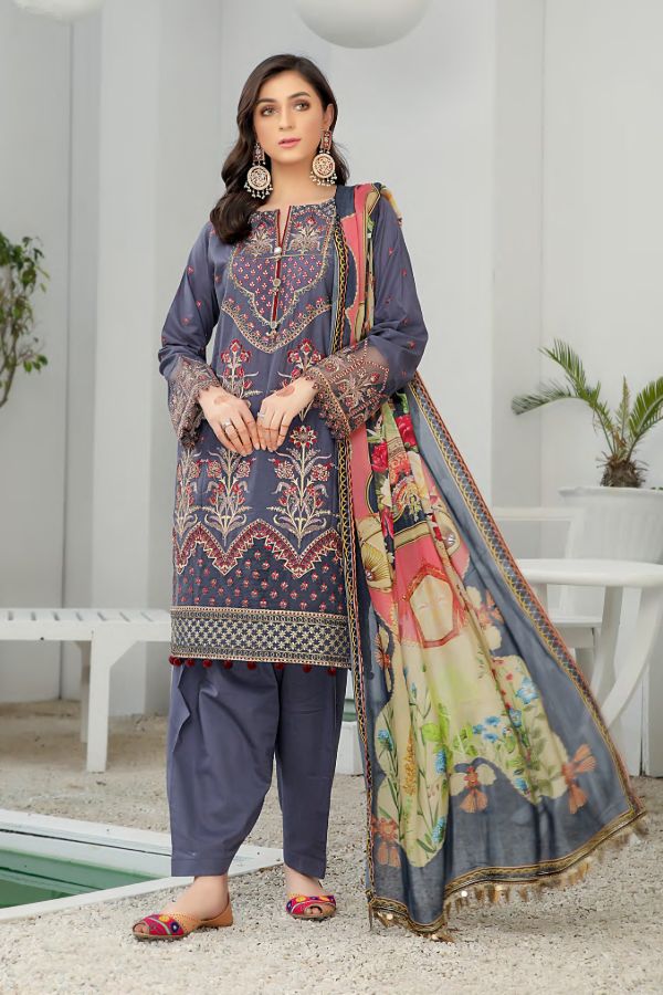 Aalaya Premium Emb Lawn`22 D#02