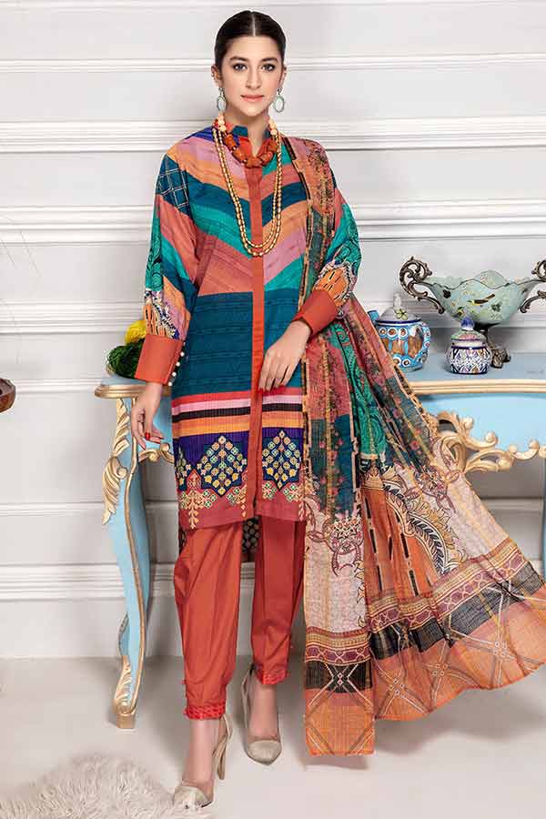Aalaya Zareen Digital Lawn`22 Vol-1 D#04