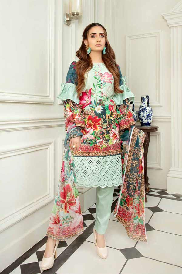 Afreen Emb Chikenkari Viscose`20 AF#94