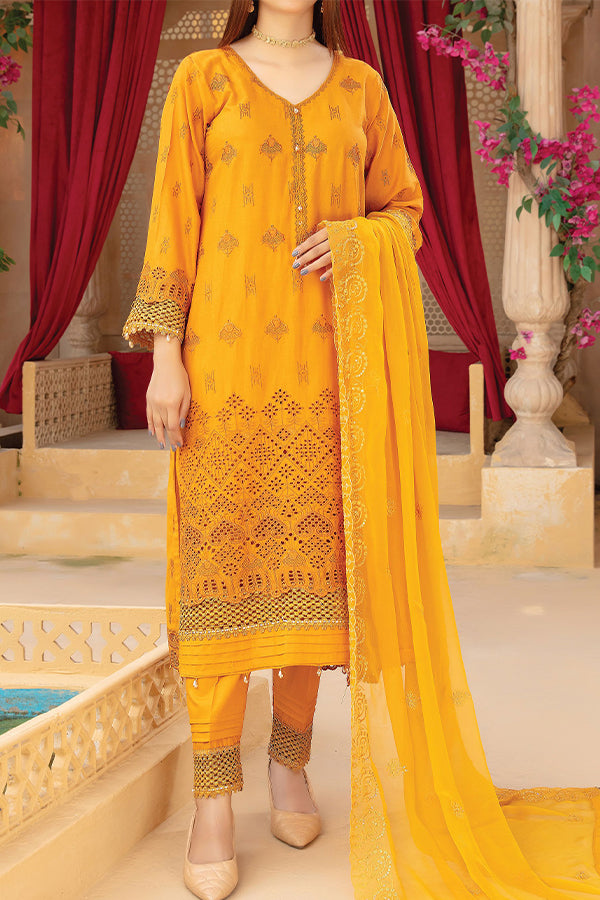 Afreen Emb Lawn`25 (V # 4) D # 01