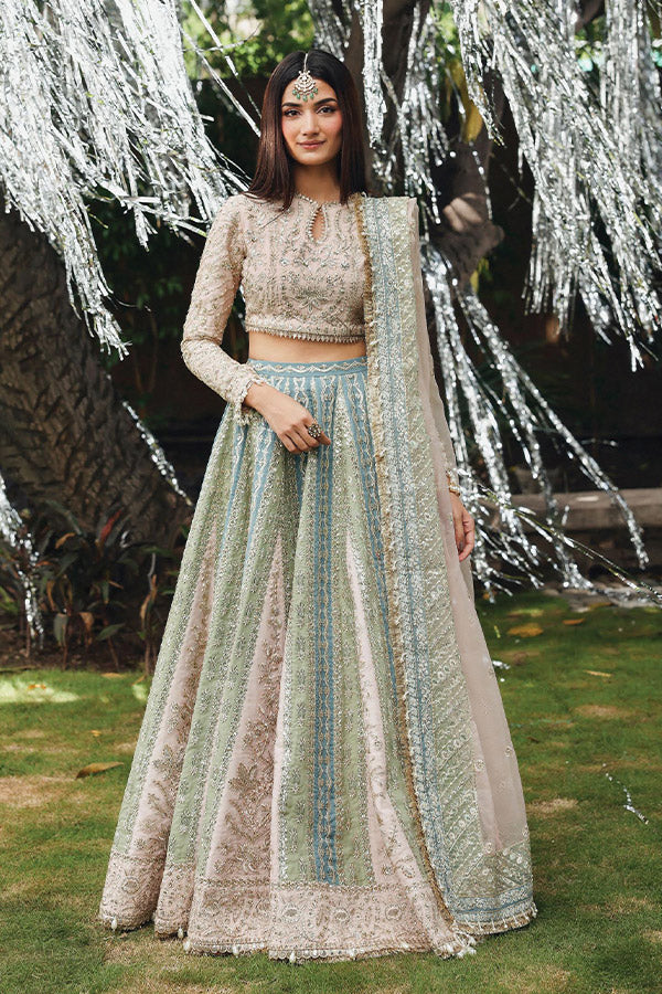 Dastangoi by Afrozeh Embroidered Suits Unstitched 3 Piece AF24DG AWE-02 Firdaus - Formal Collection
